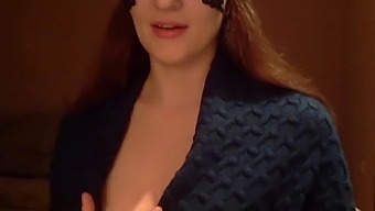 Russian Webcam Girl'S Solo Show With Anal Play