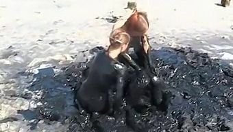Teenie Russian Girls Play Dirty In Abelina And Valentina'S Game
