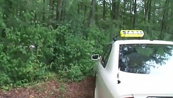 A German Taxi Driver'S Wife Assists A Client In Sexual Activity
