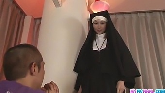 Rika Sakurai, A Sinful Nun, Engages In Anal Intercourse