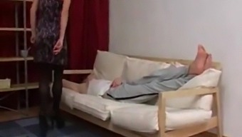 Mature And Teen Stepsons Indulge In Taboo Dogging