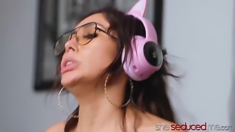 Ember Snow And Jena Larose Engage In Steamy Lesbian Sex In Brutal Game