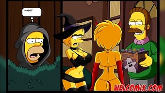 Welcome To The World Of Simptoons And Halloween Hentai.