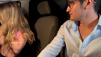 Dani Ortiz Gives A Passionate Blowjob To A Taxi Driver'S Hard Cock In High Definition Video