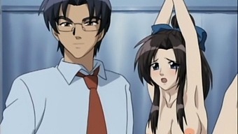 A Hentai Woman Tied Up And Penetrated Vigorously