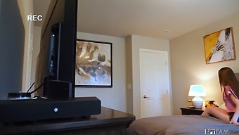 Stepbro'S Surprise Leads To Oral Pleasure And Climax