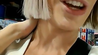 Mature Beauty Seeks Excitement In A Shopping Mall And Experiences Intense Anal Pleasure With A Young Man