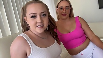 Eva Nyx And Brookie Blair Engage In A Steamy Pov Household Fantasy