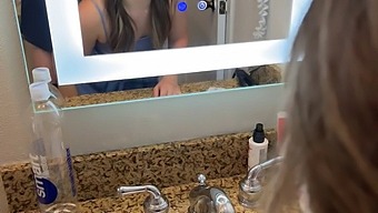 A Naughty Bridesmaid Steals Away To Give Me A Blowjob