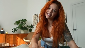 Redhead Amateur Sinatra Monroe Makes A Natural Porn Video For Her Cuckold Boyfriend.