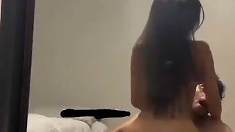 Young Girl Rides On Top Of A Big Dick
